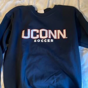 University of Connecticut soccer crewneck